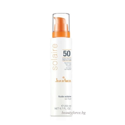 Слънцезащитен флуид за лице и тяло SPF 50