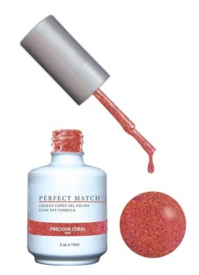 Комплект Perfect Match (Гел лак 15ml + лак за нокти 15ml) цвят PRECIOUS CORAL