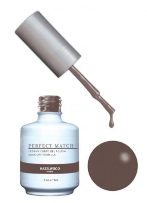 Комплект Perfect Match (Гел лак 15ml + лак за нокти 15ml) цвят HAZELWOOD