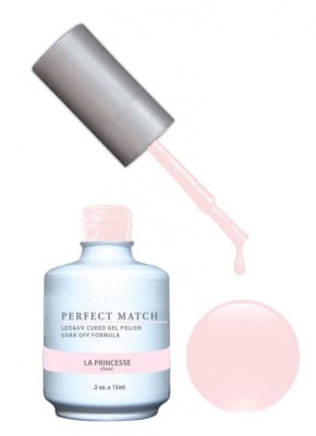 Комплект Perfect Match (Гел лак 15ml + лак за нокти 15ml) цвят LA PRINCESSE