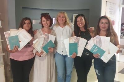 Официално дипломиране на курсисти по козметика в BeautyForce Academy