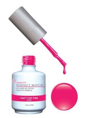 Комплект Perfect Match (Гел лак 15ml + лак за нокти 15ml) цвят THAT'S HOT PINK