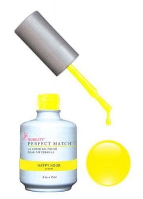 Комплект Perfect Match (Гел лак 15ml + лак за нокти 15ml) цвят HAPPY HOUR