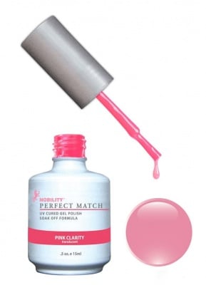 Комплект Perfect Match (Гел лак 15ml + лак за нокти 15ml) цвят PINK CLARITY