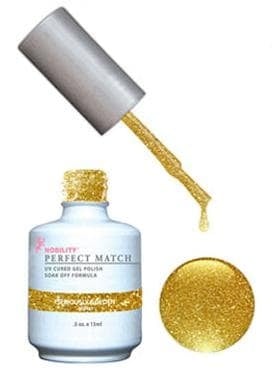 Комплект Perfect Match (Гел лак 15ml + лак за нокти 15ml) цвят SERIOUSLY GOLDEN