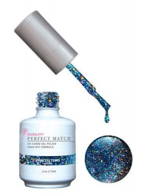 Комплект Perfect Match (Гел лак 15ml + лак за нокти 15ml) цвят PRINCESS TEARS