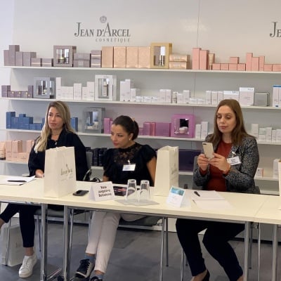 Jean d'Arcel cosmetique съвместно с BeautyForce Ltd проведе тренинг семинар за български козметици в Германия