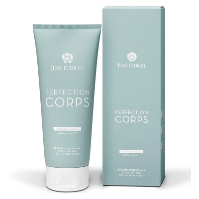 Екфолиращ душ гел с плодови киселини и ензими