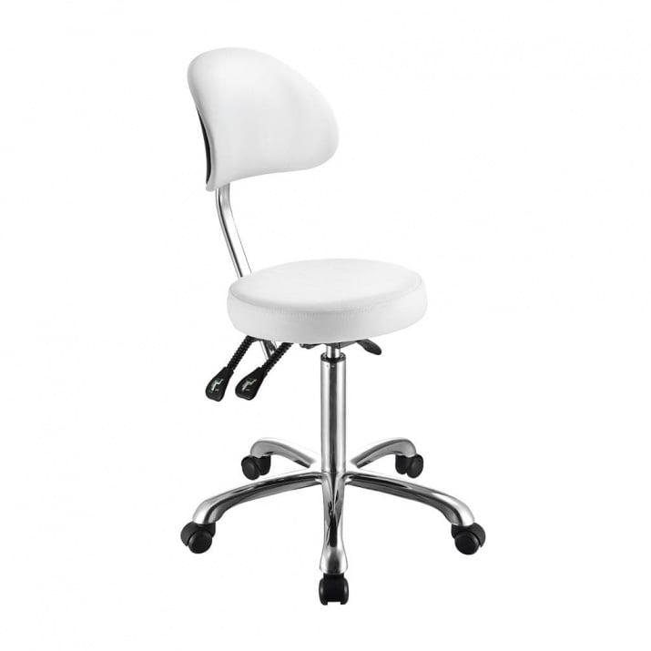 Round-shaped flat stool with b