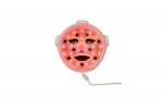 3D LED маска за лице с червена